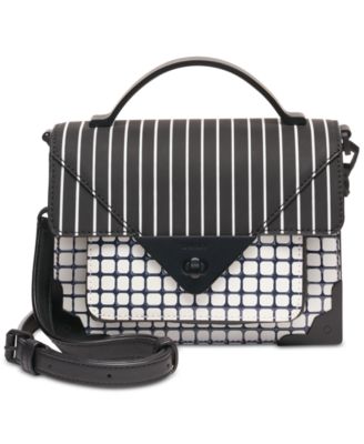 dkny cooper top handle flap crossbody