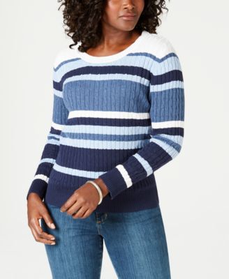 macys cotton sweaters