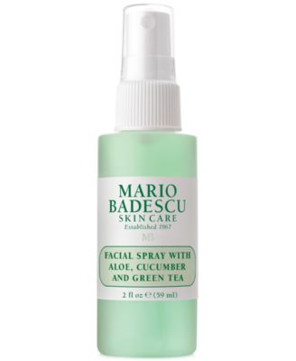 Спрей для лица Mario Badescu с Алоэ, огурцом и зеленым чаем, 2 унции.