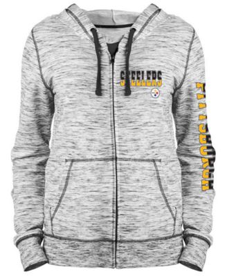 womens steelers zip up hoodie