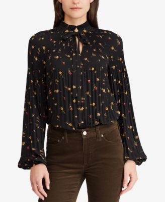 macys ralph lauren blouses