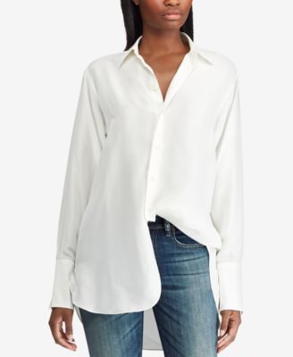Polo Ralph Lauren Silk Oversize Shirt 