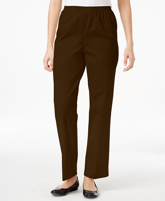 Alfred Dunner Classics Twill Pull-On Pants & Reviews - Pants & Leggings ...