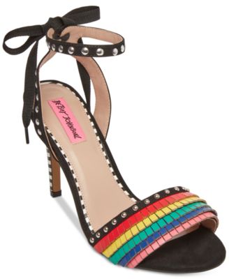 multi colored sandals