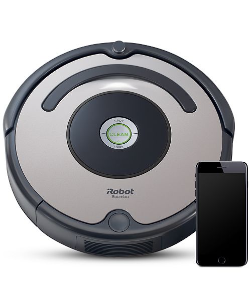Irobot Roomba 677 Wi Fi Connected Robot Vacuum Reviews Macy S