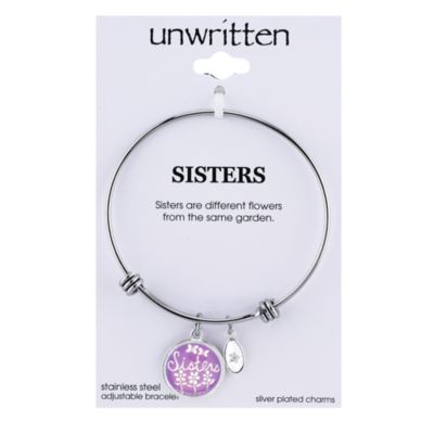 unwritten sisters bracelet
