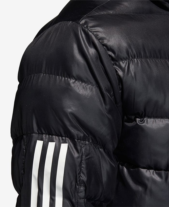 adidas Men's Insulated Hooded Puffer Jacket & Reviews - Coats & Jackets ...