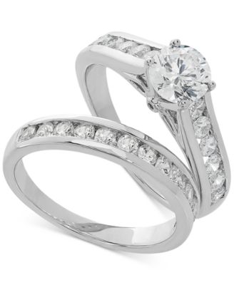 diamond bridal set rings