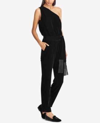 ralph lauren velvet jumpsuit