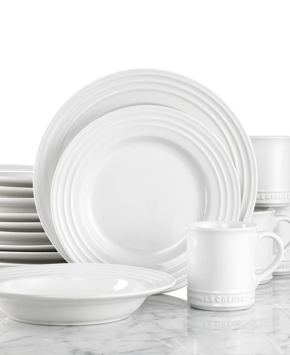 Le Creuset Dinnerware, Flame 16 Piece Set   Casual Dinnerware   Dining