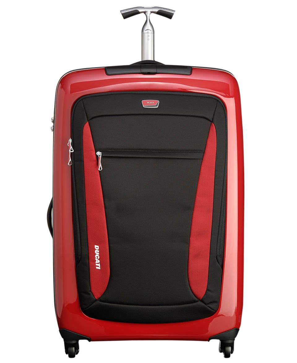 Tumi Suitcase, 28 RED Ducati Quattroporte Medium Trip Hardside