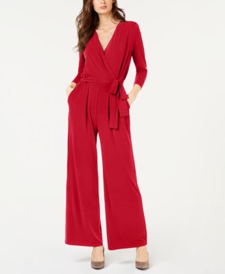 macys petite jumpsuits