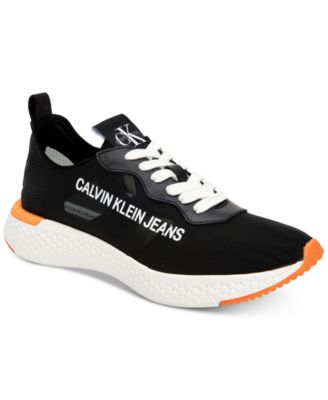 calvin klein orange sneaker