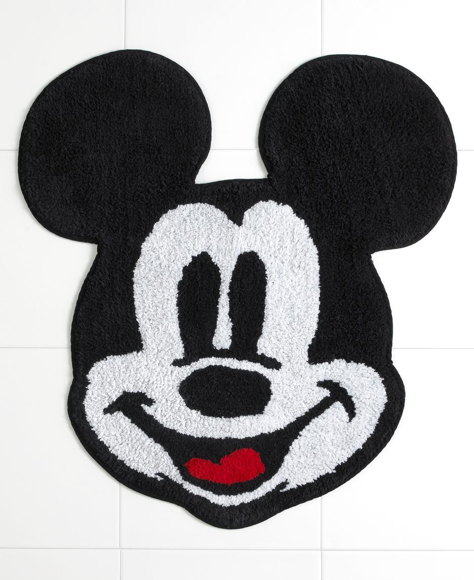 Disney Bath Rugs, Disney Mickey Mouse 25 x 27 Bath Rug