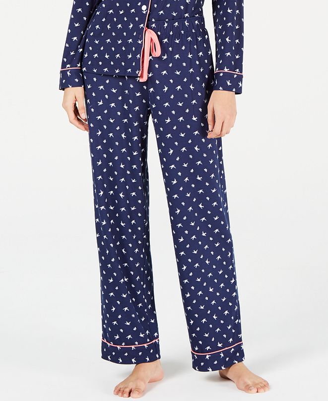 Charter Club Plus Size Knit Pajama Pants, Created for Macy's & Reviews ...