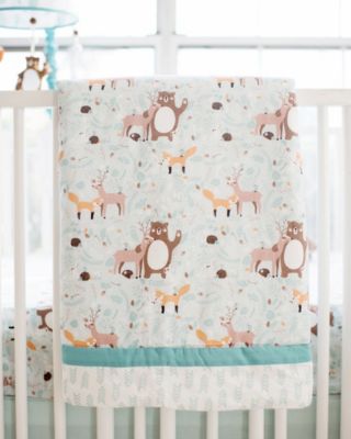 forest friends crib bedding