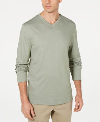 macy's white long sleeve shirt