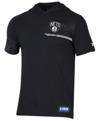 brooklyn nets short sleeve hoodie