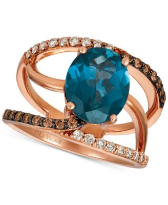 levian london blue topaz ring