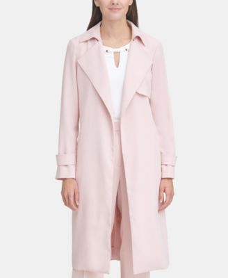 Tommy Hilfiger Crepe Suiting Trench 