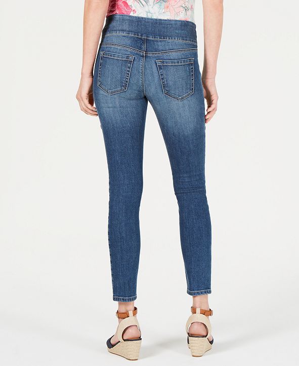 Style & Co Seam-Front Pull-On Jeans, Created for Macy's & Reviews ...