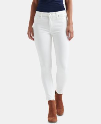 white skinny capri jeans