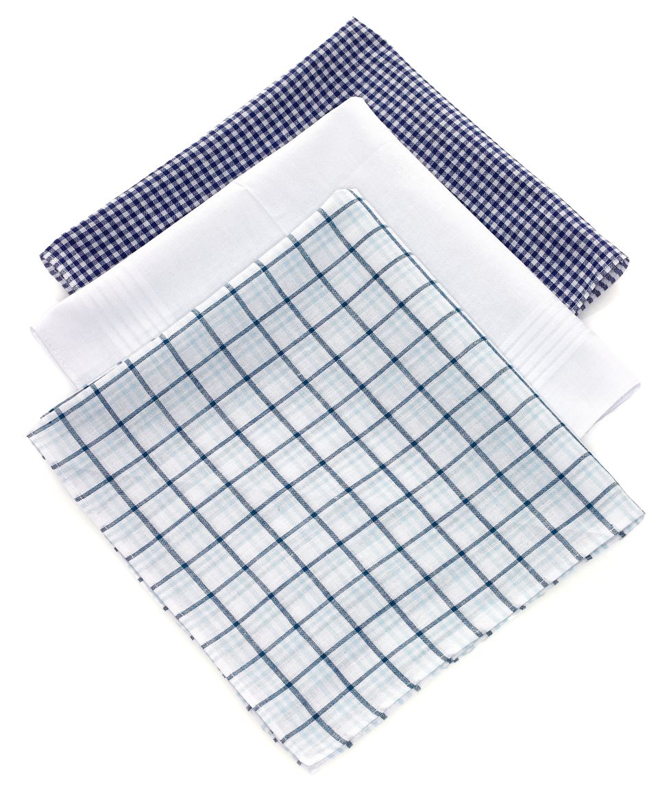 Club Room Handkerchiefs, 3 Pack Handkerchief Box Set   Mens Mens