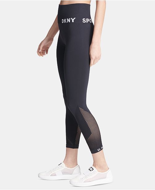 Dkny Sport High Waist Seamless Ankle Leggings Reviews Pants Leggings Women Macy S