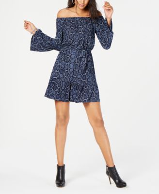 michael kors python dress
