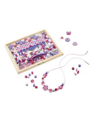 melissa and doug butterfly bead set