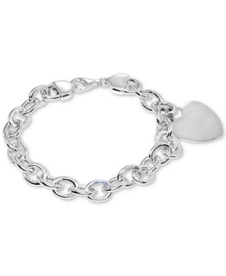 Charm Heart Bracelet Factory Sale, UP TO 68% OFF | www.aramanatural.es