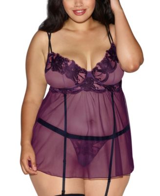 macys plus size lingerie