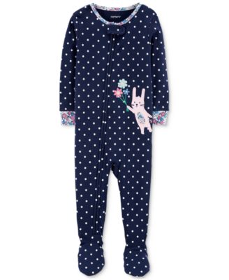 baby girl bunny pajamas