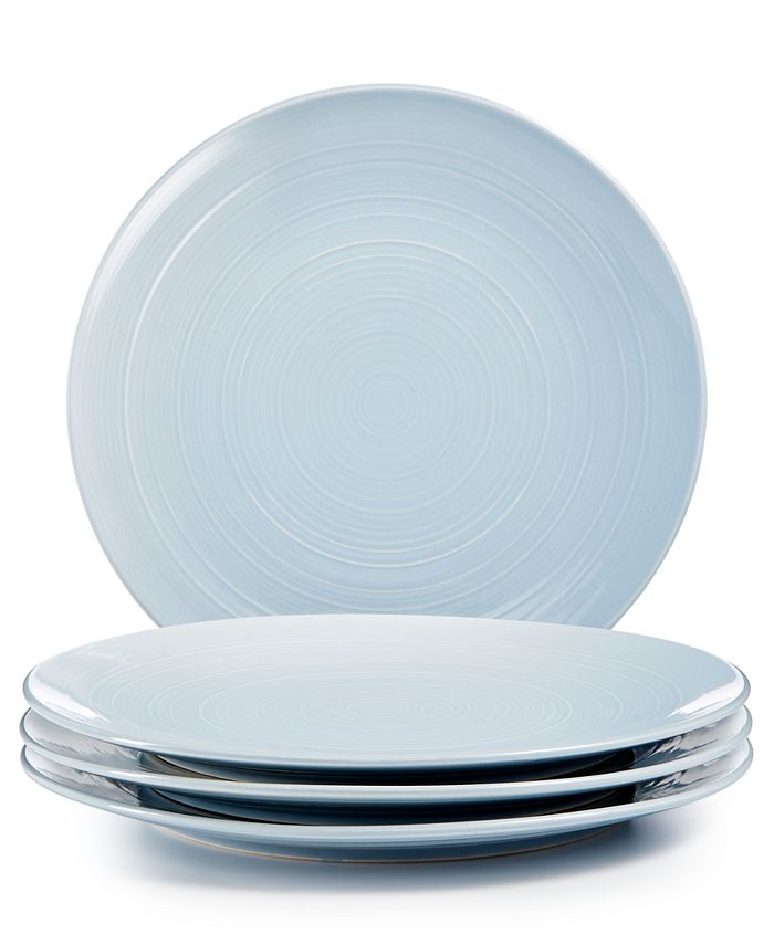 Martha Stewart Collection CLOSEOUT! Color Striping Dinner Plates, Set