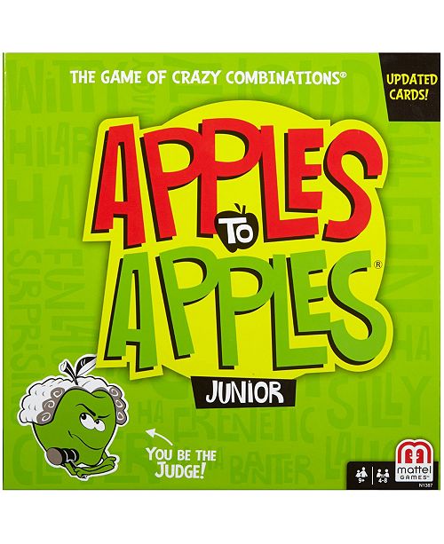Mattel Apples To Apples Junior Game Reviews Kids Macy S