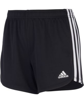 adidas Big Girls 3-Stripe Mesh Shorts 