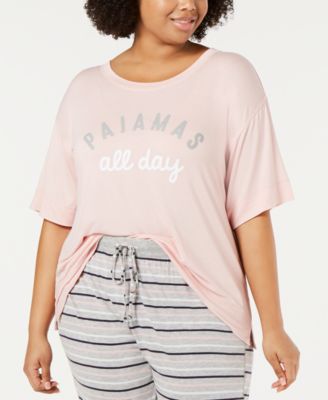 plus size printed shorts