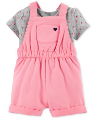baby girl shortalls