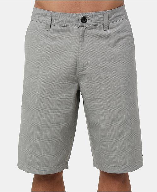 O Neill Men S Westmont Relaxed Fit Yarn Dyed Plaid Shorts Reviews Shorts Men Macy S