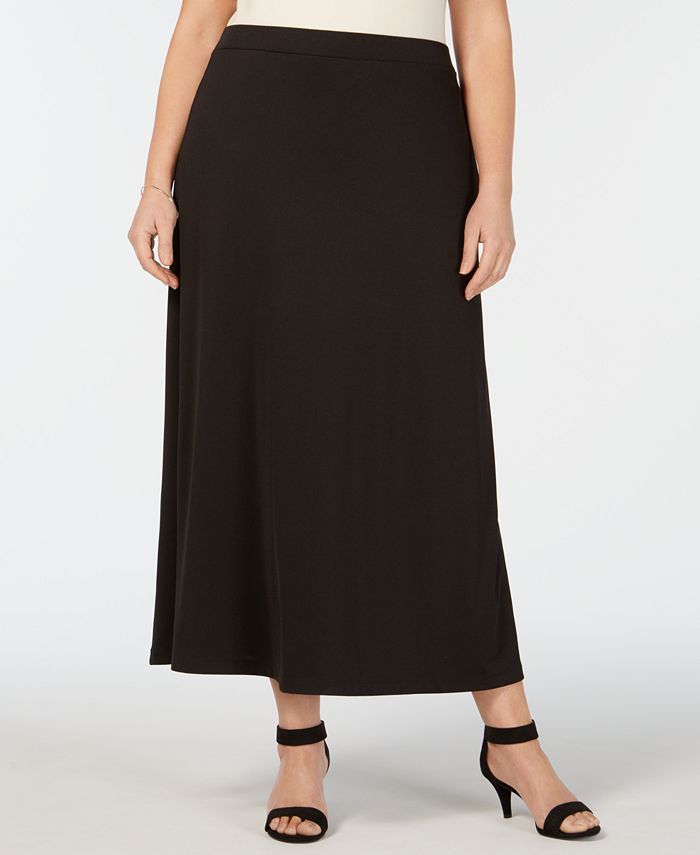 Kasper Plus Size A-Line Maxi Skirt & Reviews - Skirts - Women - Macy's