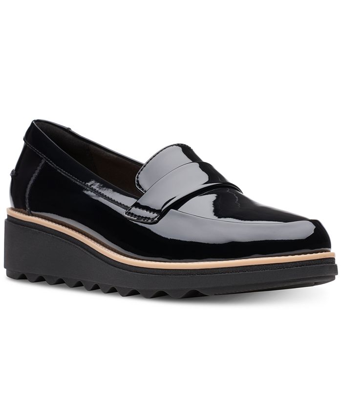 Clarks Collection Women�s Sharon Gracie Platform Loafers