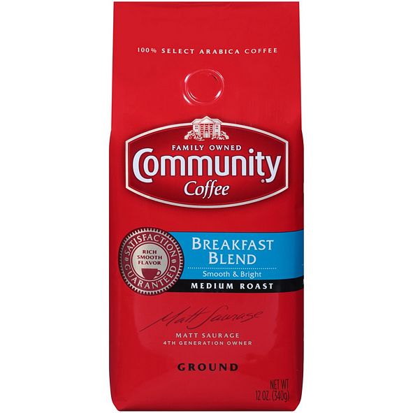 Community Coffee Breakfast Blend Medium Roast Premium Ground Coffee, 12 Oz 6 Pack & Reviews