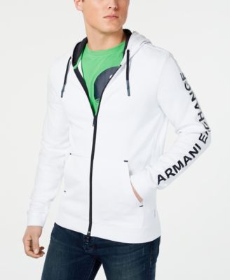 grey armani exchange hoodie