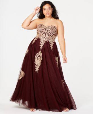 Say Yes to the Prom Trendy Plus Size 