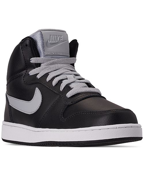 Nike Men S Ebernon Mid Casual Sneakers From Finish Line Reviews Finish Line Athletic Shoes Men Macy S