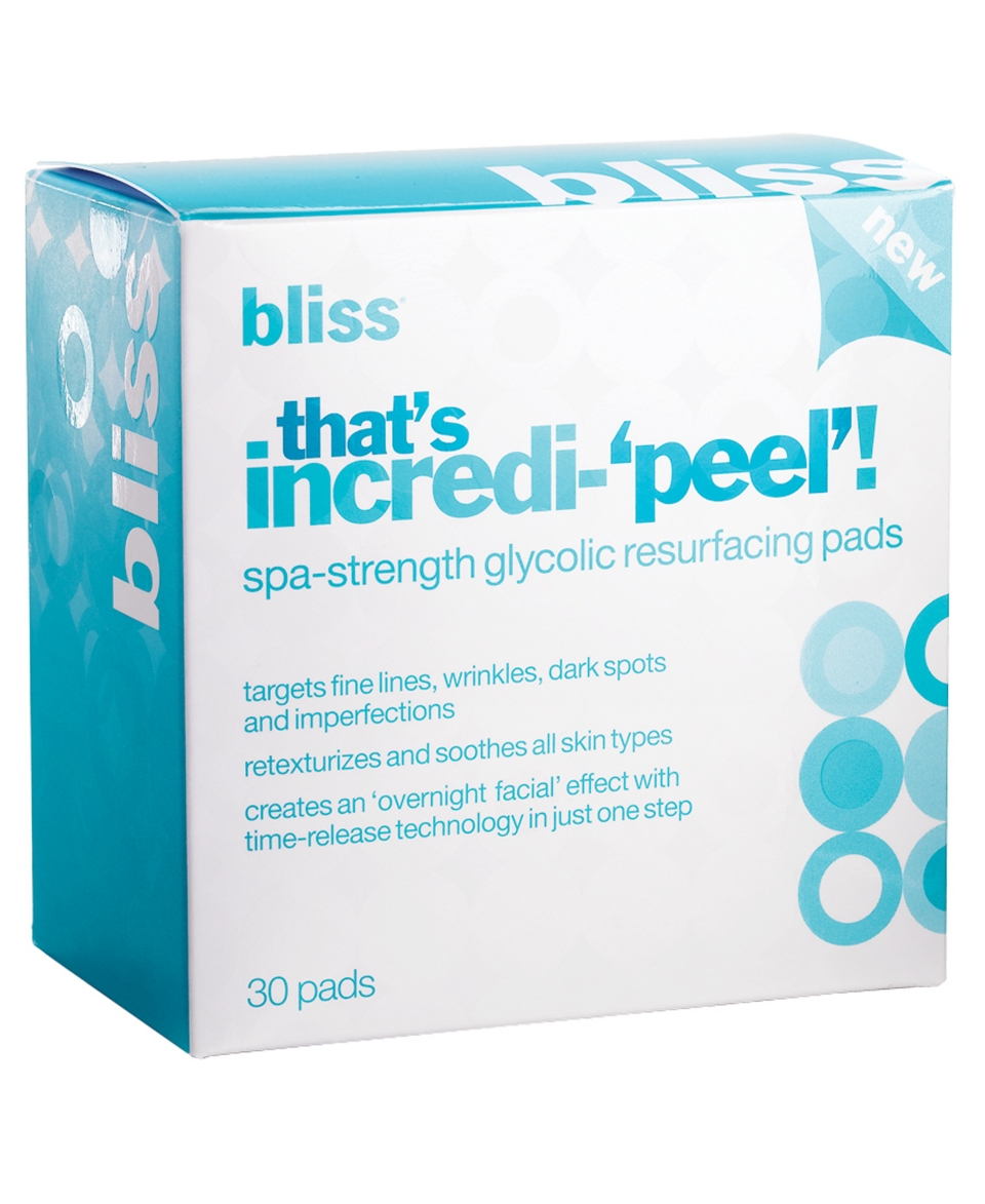 NEW bliss thats incredi peel