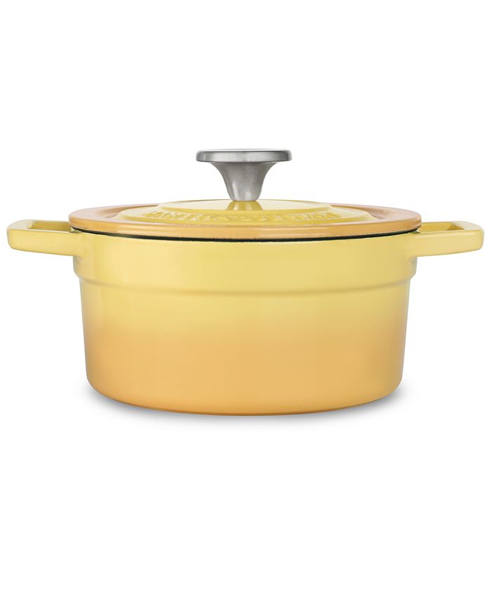 Martha Stewart Collection Enameled Cast Iron 2Qt. Round Covered Dutch