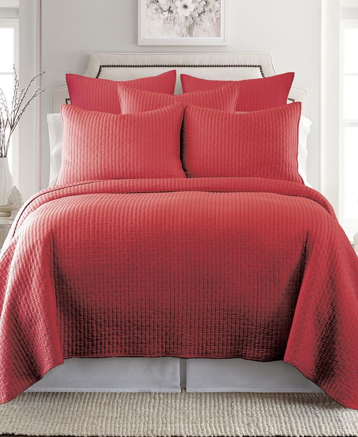 Levtex Home Cross Stitch Chile Red Twin Quilt Set Reviews Quilts Bedspreads Bed Bath Macy S