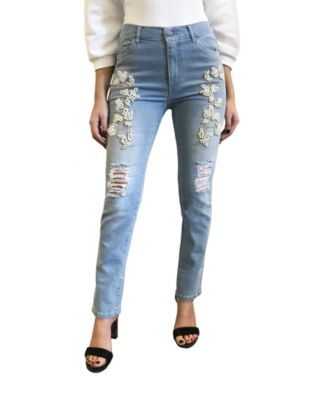 macys embroidered jeans