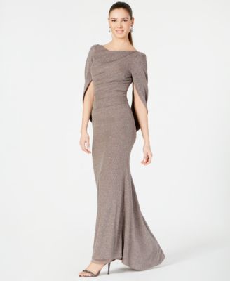 macys metallic dress